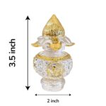 Auspicious Vastu Kalash - Pure Gold and Silver Plated | Dual tone finish - Image 3