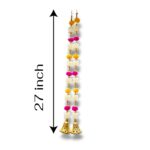 Dimensions of artificial flower strings