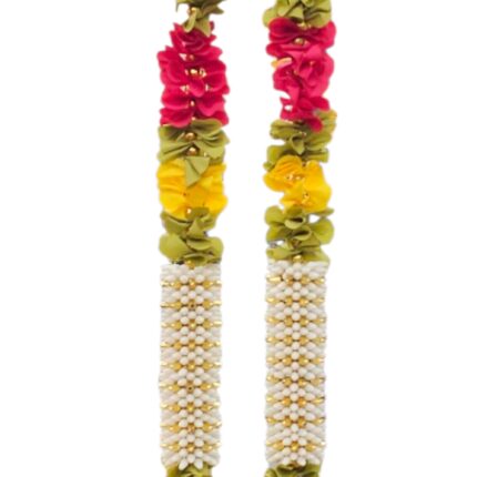 Close up of artificial flower strings