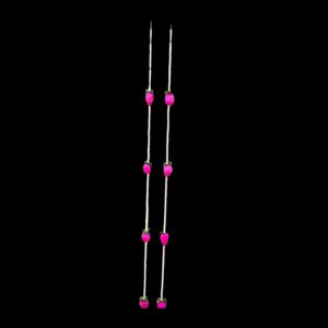 Stunning pair of lotus pearl strings - 60 inch length | Great Diwali Decorations