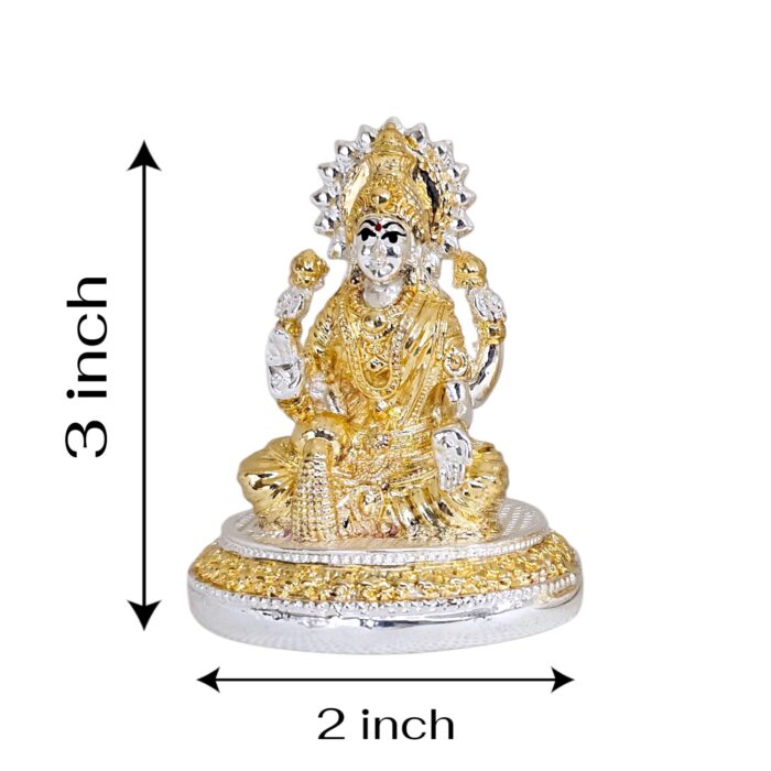 Dimensions of Lakshmi Idol