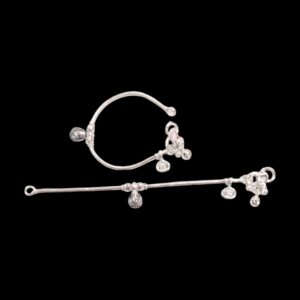 Pure Silver Anklet pair - 5 inch | Pure Silver Anklet for Baby