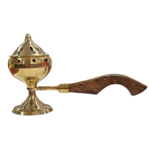 Brass Sambrani Stand | Brass Incense Burner | Loban Dhoopdani |