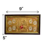 Gold foil Embossed Asht Durga Photo Frame - Image 2