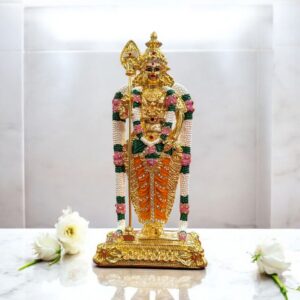 Gold plated Lord Murugan Statue | Perfect for home Mandir and Gift