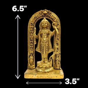 Dimensions of Ram Lalla Idol