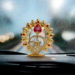 Tamil Om Metal Idol with Stones