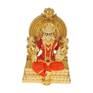 Luxurious Diwali Gift - Gold plated Lakshmi Statue