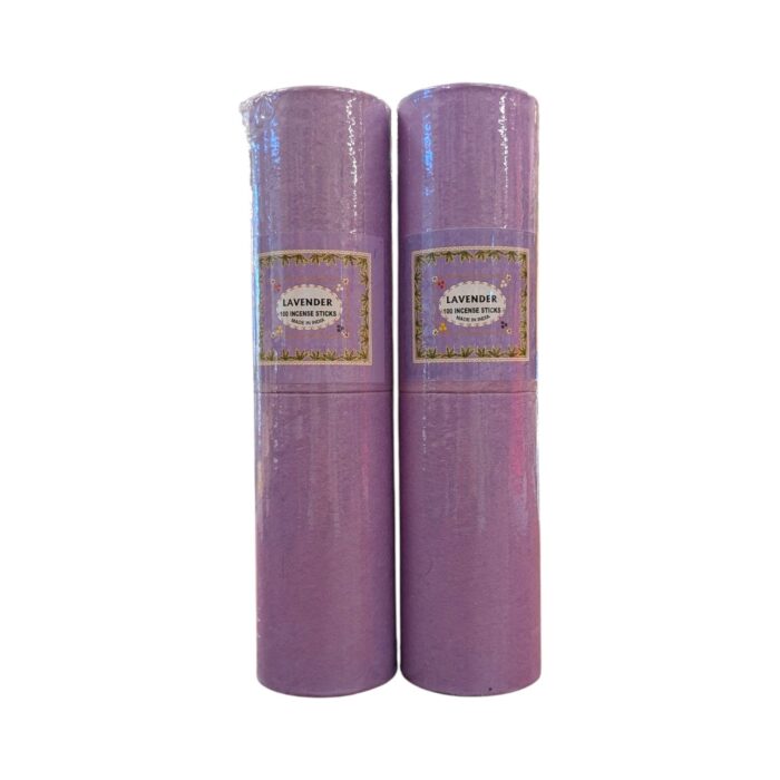 Photoroom-20251023_130441_2.jpg Incense Sticks – Lavender | Hand rolled | Set of 2 Boxes with 200 Sticks - Image 3