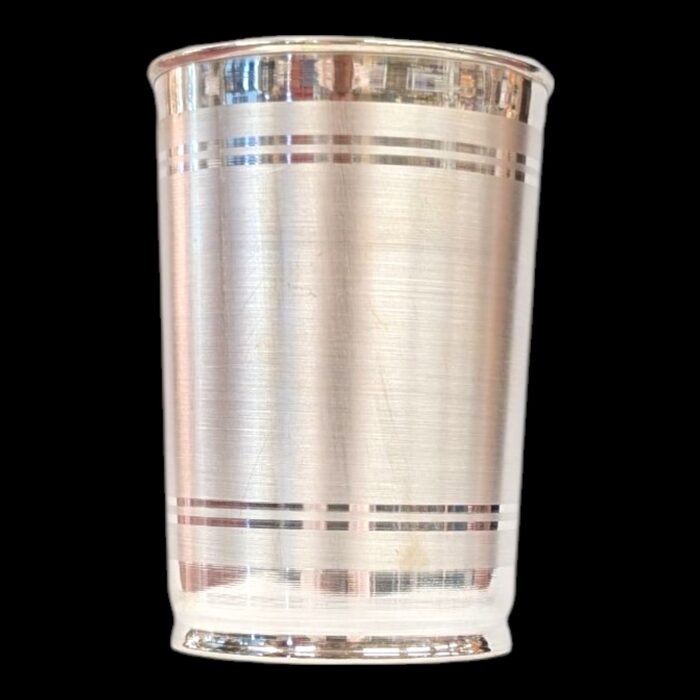 Photoroom-20251025_144232_2.jpg Pure Silver Glass | 3.6 inch pure silver glass - Image 1