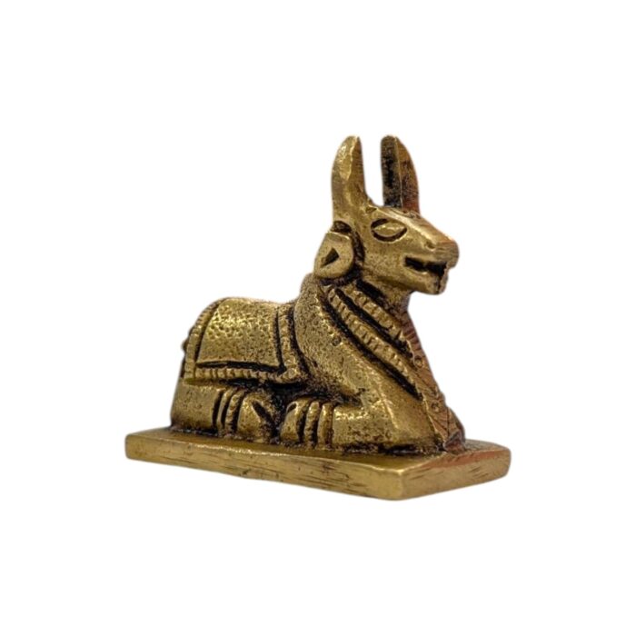 Photoroom-20251027_170015_3.jpg 1.8 Inches Brass Nandi Cow Idol | Nandi Statue for Home Temple - Image 3