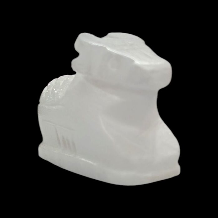 Photoroom-20251027_175348_3.jpg 2.5 Inches White Marble Nandi Cow Idol | Nandi Statue for Home Temple - Image 4