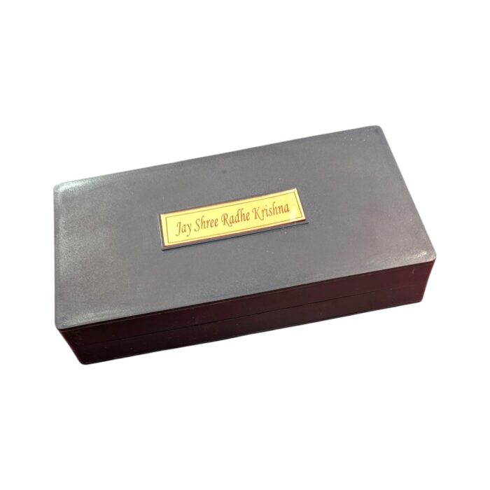 Photoroom-20251028_133902_1.jpg Gold Plated Divinity gift Box - Radha Krishna - Morpankh - Image 4