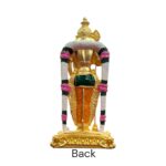 Lord Murugan Statue - Large - Golden Matt - Image 6