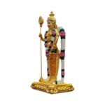 Lord Murugan Statue - Large - Golden Matt - Image 4