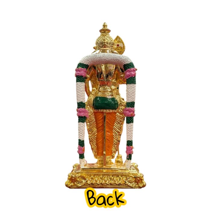 Backside profile view of Murugan Idol