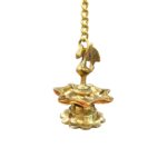 Brass hanging Diya with chain for Diwali Decor for your Mandir