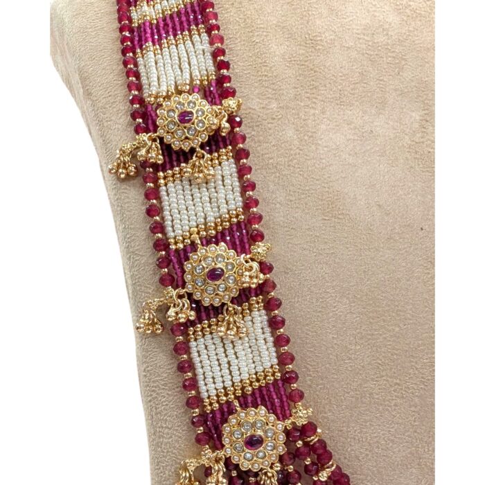 Maharani haar set | Semi precious indian Jewelry in Canada