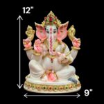 Dimensions of Large Ganesha Statue