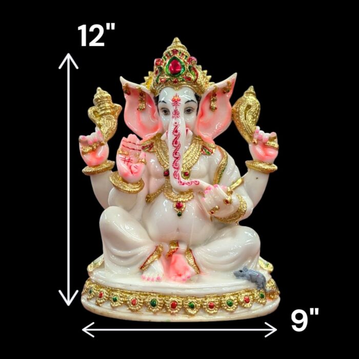 Dimensions of Large Ganesha Statue