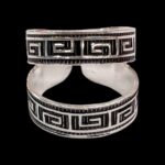 Pair of Pure Silver Toe Rings - Adjustable Band Toe rings - Image 2