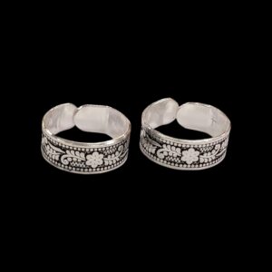 Pure silver toe ring