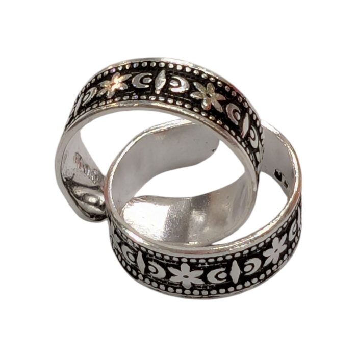 Pair of Pure Silver Toe Rings | 925 Sterling silver