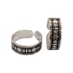 Pair of Pure Silver Toe Rings | 925 Sterling silver