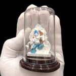 Pure silver Ganesha idol in dome-MA - Image 2