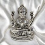 Pure silver plated Lakshmi Idol | Great Diwali gift idea