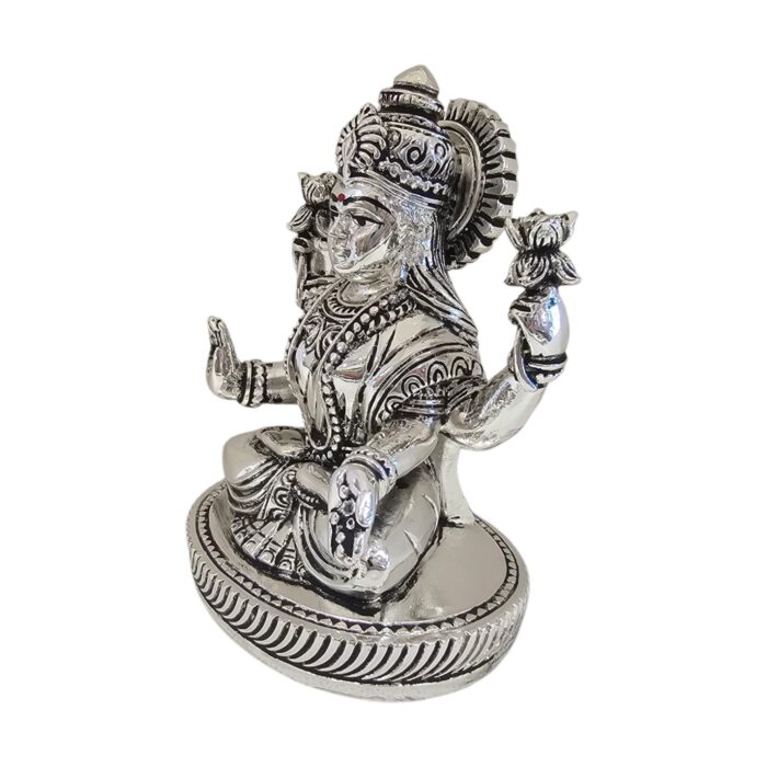 Pure silver plated Lakshmi Idol | Great Diwali gift idea