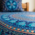 Cotton Bedsheet with 2 Pillow Covers | Elephant Mandala bedding set - Image 2