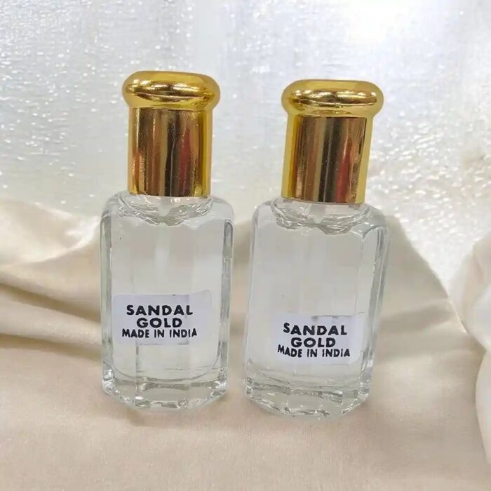 Sandal Gold- Pack of 2 - Ittar Perfume Oil | Large Attar Perfume Oil bottles