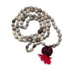 Original Vaijanti Mala White & Japa Mala Bag - Image 5