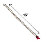 Original Vaijanti Mala White & Japa Mala Bag - Image 3