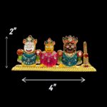 Lord Jagannath Idol - Color - 2 inch - Image 2