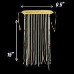 Dimensions of Groom Sehra for Indian / Pakistani / Punjabi Wedding