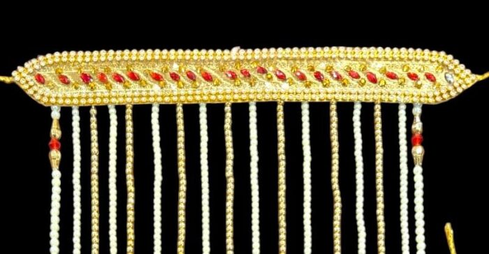 Close up of sehra for wedding | Indian Wedding | Groom Accessories