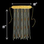 Dimensions of Groom Sehra for Indian / Pakistani / Punjabi Wedding