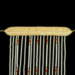 Close up of Indian Groom wedding Sehra | Sehra for Groom