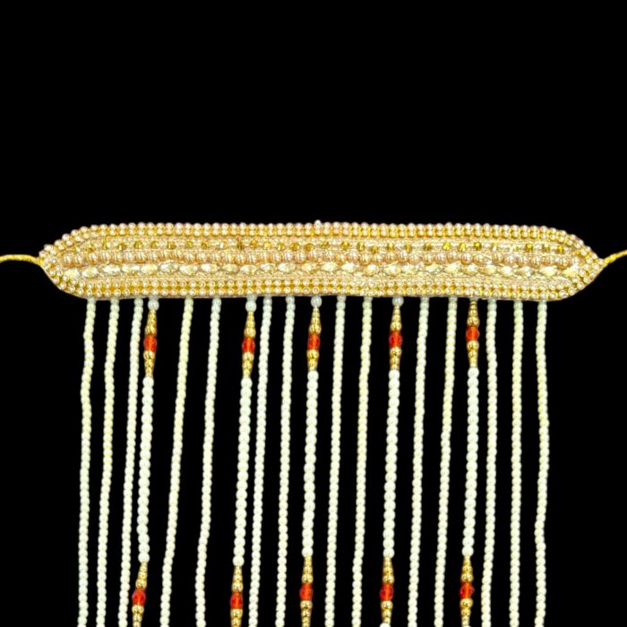 Close up of Indian Groom wedding Sehra | Sehra for Groom