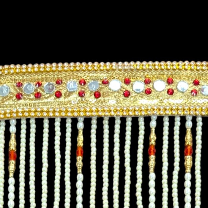 Close up of Pearl Sehra | Groom Sehra