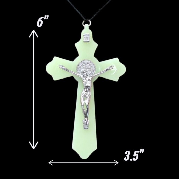 Pendant Crucifix - Glow In The Dark - Image 2