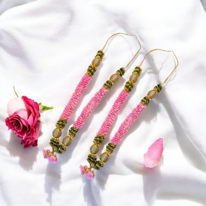 Wedding Garlands Pair - Pink - Image 2