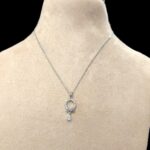 Metal chain pendant necklace - SO - Image 2