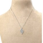 Metal chain pendant necklace - SM - Image 2