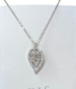 Metal chain pendant necklace - SM - Image 3