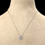 Metal chain pendant necklace - SL - Image 3