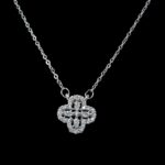 Metal chain pendant necklace - SL - Image 2