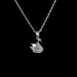 Metal chain pendant necklace - SH - Image 2